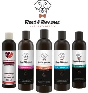 Hund & Herrchen VEGAN Shampoos (Naturkosmetik für Tiere) 250ml